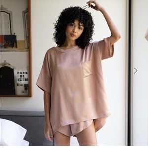 Lunya Washable Silk shorts only M